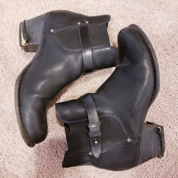 Rag & Bone Durham Leather Booties Black - Picture 7 of 7